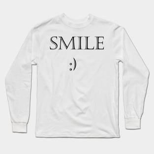 colon smile Long Sleeve T-Shirt